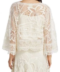 Farm Rio Guipure Lace Blouse -Farm Rio And Pom Pom at Home Sales unnamed file 1003