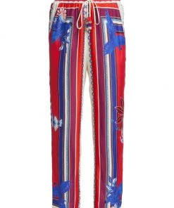 Farm Rio Macaw-Print Pants