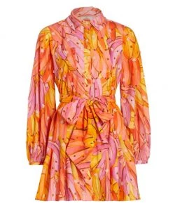 Farm Rio Ombré Bananas Minidress