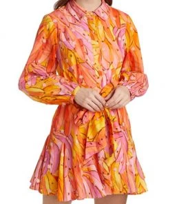 Farm Rio Ombré Bananas Minidress -Farm Rio And Pom Pom at Home Sales unnamed file 1032