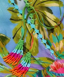 Farm Rio Ombré Forest Ruffle Tunic Midi-Dress -Farm Rio And Pom Pom at Home Sales unnamed file 1043