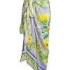 Farm Rio Lemon Dream Sarong -Farm Rio And Pom Pom at Home Sales unnamed file 1044