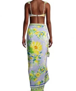 Farm Rio Lemon Dream Sarong -Farm Rio And Pom Pom at Home Sales unnamed file 1047