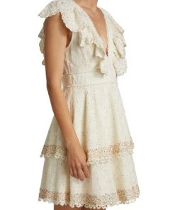 Farm Rio Eyelet Beaded Mini Dress 12 Farm Rio Eyelet Beaded Mini Dress -Farm Rio And Pom Pom at Home Sales unnamed file 1085
