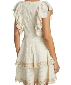 Farm Rio Eyelet Beaded Mini Dress 13 Farm Rio Eyelet Beaded Mini Dress -Farm Rio And Pom Pom at Home Sales unnamed file 1086