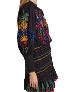 Farm Rio Tapestry Embroidered Minidress -Farm Rio And Pom Pom at Home Sales unnamed file 1099