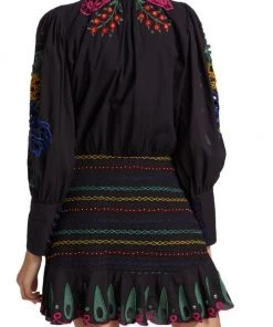 Farm Rio Tapestry Embroidered Minidress -Farm Rio And Pom Pom at Home Sales unnamed file 1100