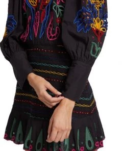 Farm Rio Tapestry Embroidered Minidress -Farm Rio And Pom Pom at Home Sales unnamed file 1101