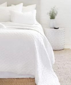 Pom Pom At Home Hampton Cotton Quilt White -Farm Rio And Pom Pom at Home Sales unnamed file 1130
