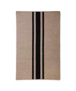 Pom Pom At Home Beachwood Wool-Blend Rug Natural Navy