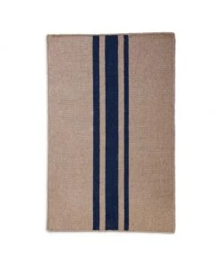 Pom Pom At Home Beachwood Wool-Blend Rug Natural Navy -Farm Rio And Pom Pom at Home Sales unnamed file 1142