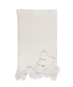 Pom Pom At Home Riley Oversized Throw Blanket Taupe