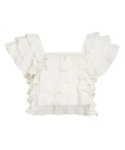 Farm Rio Floral Embroidered Blouse