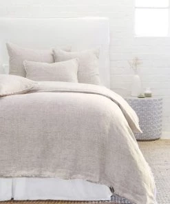 Pom Pom At Home Logan Linen Sham Terra Cotta