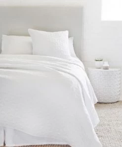 Pom Pom At Home Oslo Cotton Coverlet Grey Denim -Farm Rio And Pom Pom at Home Sales unnamed file 1184