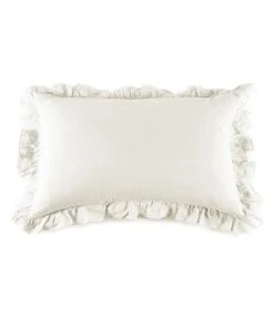 Pom Pom At Home Charlie Ruffle Sham Set White