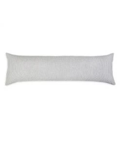 Pom Pom At Home Connor Denim Body Pillow & Insert Ivory Amber