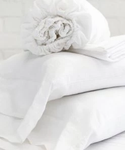 Pom Pom At Home Linen 4-Piece Sheeting Set Navy -Farm Rio And Pom Pom at Home Sales unnamed file 1222