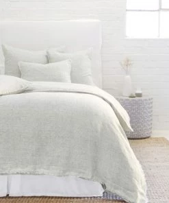 Pom Pom At Home Logan Linen Duvet Cover Navy -Farm Rio And Pom Pom at Home Sales unnamed file 1250