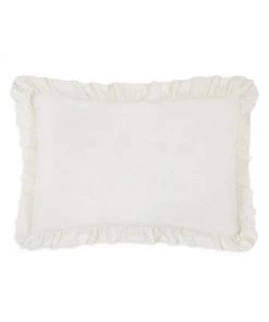 Pom Pom At Home Charlie Big Ruffled Pillow Flax -Farm Rio And Pom Pom at Home Sales unnamed file 1257