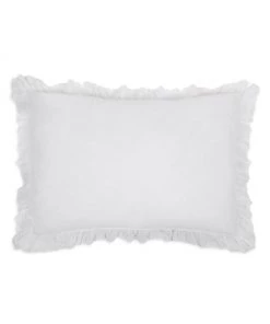 Pom Pom At Home Charlie Big Ruffled Pillow Flax -Farm Rio And Pom Pom at Home Sales unnamed file 1258