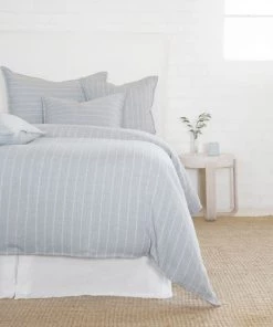 Pom Pom At Home Henley Hand-Loomed Euro Sham Sky -Farm Rio And Pom Pom at Home Sales unnamed file 1289