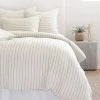 Pom Pom At Home Blake Linen Striped Duvet Cream Gray -Farm Rio And Pom Pom at Home Sales unnamed file 1306