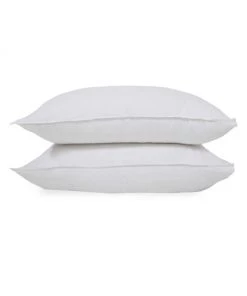 Pom Pom At Home Parker Linen Standard Sham, Set Of 2 White -Farm Rio And Pom Pom at Home Sales unnamed file 1452