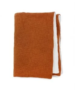 Pom Pom At Home Humboldt Cotton-Linen Throw Blanket Sky -Farm Rio And Pom Pom at Home Sales unnamed file 1466