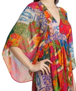 Farm Rio Sunny Mix Maxi Dress -Farm Rio And Pom Pom at Home Sales unnamed file 156