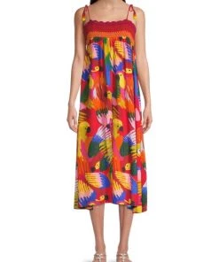 Farm Rio Macaw Party Crochet Cover-Up 10 Farm Rio Macaw Party Crochet Cover-Up -Farm Rio And Pom Pom at Home Sales unnamed file 171