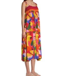 Farm Rio Macaw Party Crochet Cover-Up 11 Farm Rio Macaw Party Crochet Cover-Up -Farm Rio And Pom Pom at Home Sales unnamed file 172