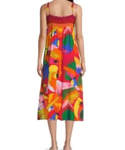 Farm Rio Macaw Party Crochet Cover-Up 12 Farm Rio Macaw Party Crochet Cover-Up -Farm Rio And Pom Pom at Home Sales unnamed file 173