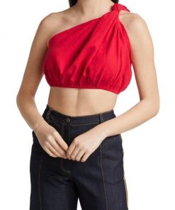 Farm Rio Red Knot Cropped Top -Farm Rio And Pom Pom at Home Sales unnamed file 184