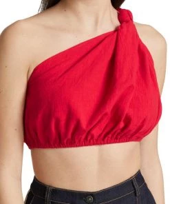 Farm Rio Red Knot Cropped Top -Farm Rio And Pom Pom at Home Sales unnamed file 187