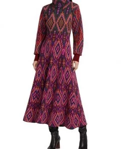 Farm Rio Tapestry Scarf Sweater Dress -Farm Rio And Pom Pom at Home Sales unnamed file 259