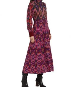 Farm Rio Tapestry Scarf Sweater Dress -Farm Rio And Pom Pom at Home Sales unnamed file 260