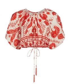 Farm Rio Jungle Flow Top