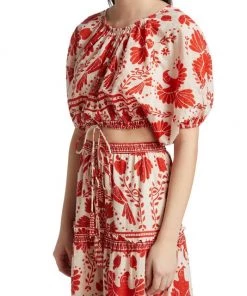 Farm Rio Jungle Flow Top -Farm Rio And Pom Pom at Home Sales unnamed file 267