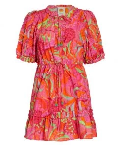 Farm Rio Fruit Brush Minidress