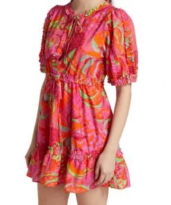 Farm Rio Fruit Brush Minidress -Farm Rio And Pom Pom at Home Sales unnamed file 281