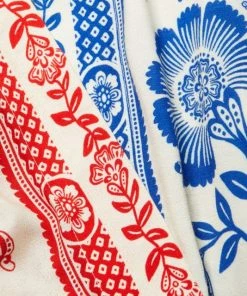 Farm Rio Pineapple Garden Two-Toned Wrap Dress -Farm Rio And Pom Pom at Home Sales unnamed file 291