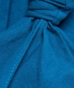 Farm Rio Knotted Cut-Out Linen-Blend Midi-Dress -Farm Rio And Pom Pom at Home Sales unnamed file 298