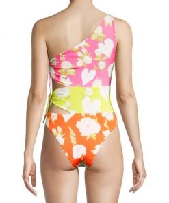Farm Rio Neon Garden Cut-Out One-Piece Swimsuit -Farm Rio And Pom Pom at Home Sales unnamed file 303