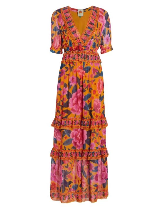 Farm Rio Floral Dream Maxi Dress 3 Farm Rio Floral Dream Maxi Dress