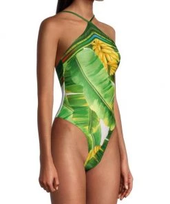 Farm Rio Fresh Forest One-Piece Swimsuit -Farm Rio And Pom Pom at Home Sales unnamed file 38