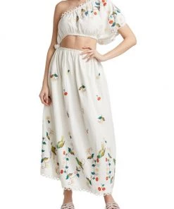 Farm Rio Pitanga One-Shoulder Cut-Out Maxi Dress 11 Farm Rio Pitanga One-Shoulder Cut-Out Maxi Dress -Farm Rio And Pom Pom at Home Sales unnamed file 393
