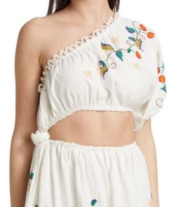 Farm Rio Pitanga One-Shoulder Cut-Out Maxi Dress 14 Farm Rio Pitanga One-Shoulder Cut-Out Maxi Dress -Farm Rio And Pom Pom at Home Sales unnamed file 396