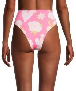 Farm Rio Neon Garden High-Waisted Bikini Bottom 12 Farm Rio Neon Garden High-Waisted Bikini Bottom -Farm Rio And Pom Pom at Home Sales unnamed file 430