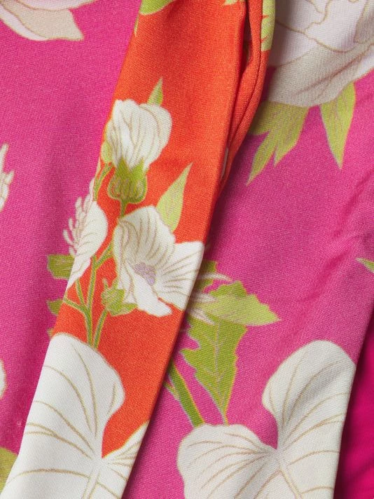 Farm Rio Neon Garden High-Waisted Bikini Bottom 8 Farm Rio Neon Garden High-Waisted Bikini Bottom - Image 6